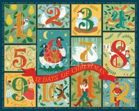 Boardwalk 12 Days of Christmas - puzzle image