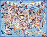 Boardwalk America The Beautiful - Puzzlebild