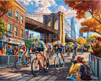 Boardwalk Bike Race - obrázek puzzlí