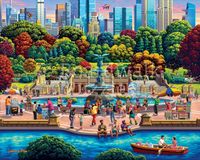 Boardwalk New York Central Park - puzzle image