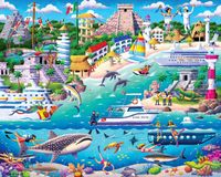 Boardwalk Riviera Maya - puzzle image