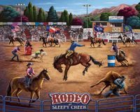 Boardwalk Rodeo at Sleepy Creek - puzzle image