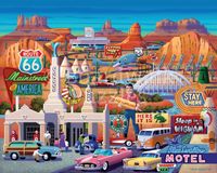 Boardwalk Route 66 - puzzle image