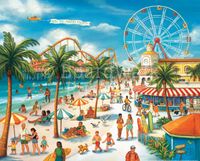 Boardwalk Seaside Carnival - obrázek puzzlí