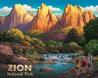 Boardwalk Zion National Park - obrázek puzzlí
