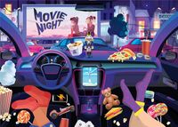Brain Tree Car Drive - Puzzlebild