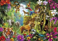 Buffalo Games Amazing Nature: Jungle Discovery - puzzle image