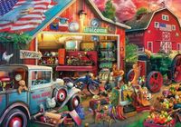 Buffalo Games Antique Barn - obrázek puzzlí