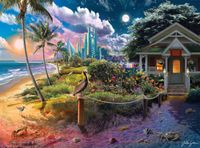 Buffalo Games Beach Cabin - Puzzlebild