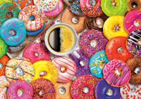 Buffalo Games Coffee and Donuts - puzzle image