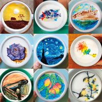 Buffalo Games Coffee Cup Art - obrázek puzzlí