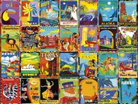 Buffalo Games Colorful Destinations - puzzle image