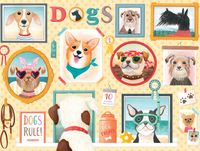 Buffalo Games Dog Days - obrázek puzzlí