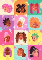 Buffalo Games Don't Touch My Hair - puzzle image