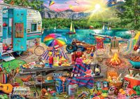 Buffalo Games Family Campsite - obrázek puzzlí