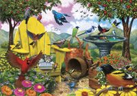 Buffalo Games Hidden Birds - puzzle image
