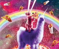 Buffalo Games Laser Llama Kitty - obrázek puzzlí