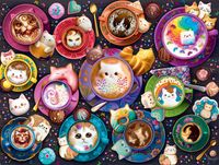 Buffalo Games Latte Cats - puzzle image