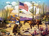 Buffalo Games Love Letter from Laramie - puzzle image