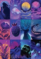 Buffalo Games Lunarly: The Twelve Moons - obrázek puzzlí