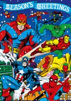 Buffalo Games Marvel Season’s Greetings From The Avengers - puzzle image