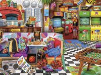 Buffalo Games Pixels & Pizza - obrázek puzzlí