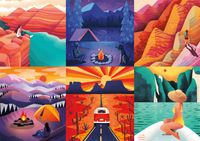 Buffalo Games Places You Will Go - puzzle image