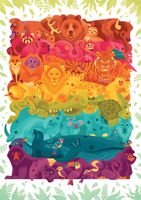 Buffalo Games Rainbow Menagerie - puzzle image