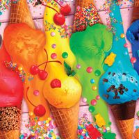 Buffalo Games Scoops of Color - obrázek puzzlí