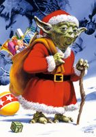 Buffalo Games Star Wars - Holiday Yoda - obrázek puzzlí