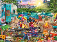 Buffalo Games The Family Campsite - puzzle image