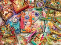 Buffalo Games The Junk Journaler's Desk - obrázek puzzlí