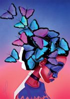 Buffalo Games Vivid: Mariposas - puzzle image