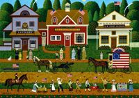 Buffalo Games Young Patriots - obrázek puzzlí