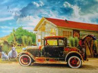 Cardinal Country Drive - puzzle image