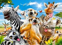 Castorland African Selfie - puzzle image