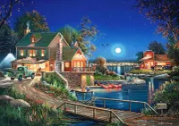 Castorland Autumn Memories - obrázek puzzlí