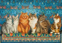 Castorland Cat Aristocracy - obrázek puzzlí