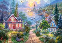 Castorland Coastal Living - puzzle image