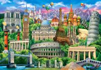 Castorland Famous Landmarks - puzzle image