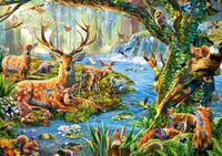 Castorland Forest Life - puzzle image