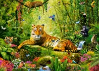 Castorland His Majesty, the Tiger - obrázek puzzlí