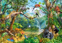 Castorland Life Hidden in Jungle - obrázek puzzlí