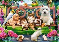 Castorland Pets in the Park - obrázek puzzlí