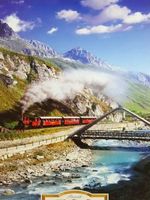 Castorland Steam Railway, Switzerland - obrázek puzzlí