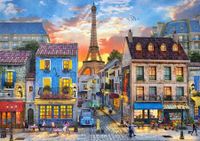 Castorland Streets of Paris - obrázek puzzlí