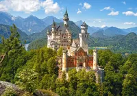 Castorland View of the Neuschwanstein Castle, Germany - puzzle image