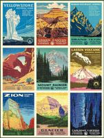 Cavallini & Co. National Parks - puzzle image