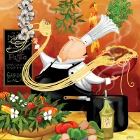 Ceaco Bon Appetit Spaghetti - puzzle image