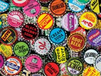 Ceaco Collage series: Bottle Caps - obrázek puzzlí